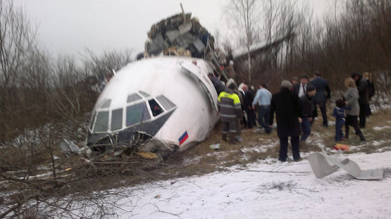 Аварийная посадка в Домодедово