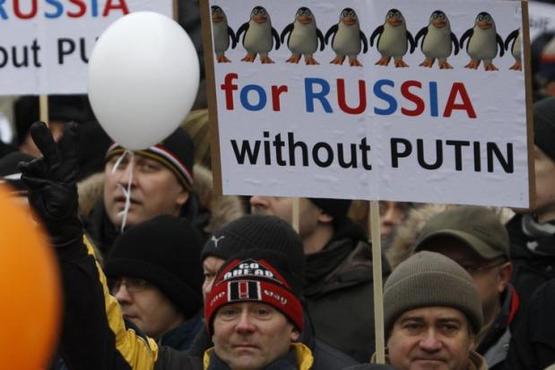 Митинг в Москве глазами Европы