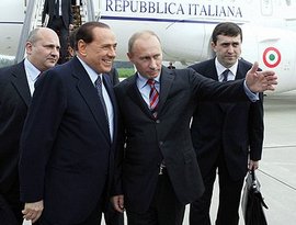 Путин проведет каникулы в Италии Путин проведет каникулы в Италии