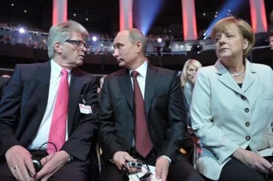 Европа встречает Путина