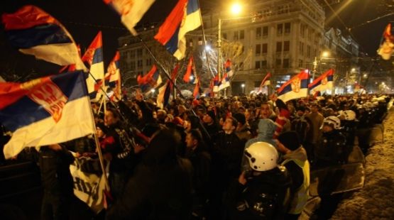 Сербы против договора с Косово