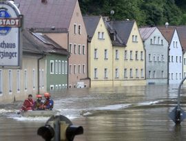 Вода ушла на север Германии Вода ушла на север Германии