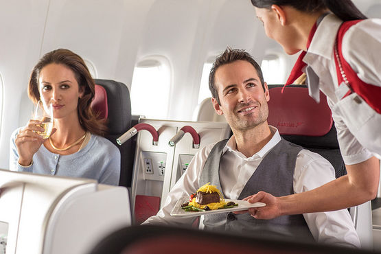 Бизнес-класс от Austrian Airlines