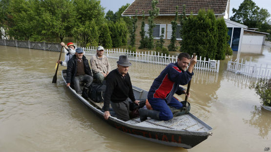 Балканы уходят под воду