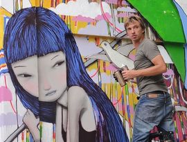Live painting: стрит-арт в Москве Live painting: стрит-арт в Москве