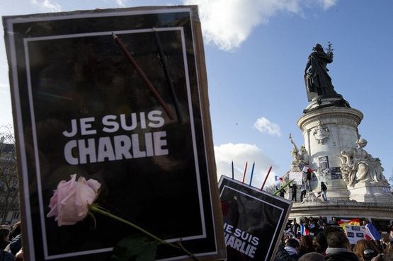 Единство в память о Charlie Hebdo