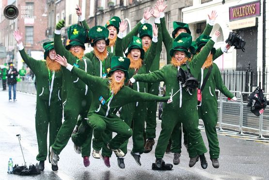 IRISH WEEK. Москва в зеленом