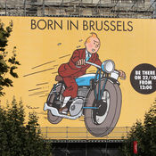 Искусство комиксов в Брюсселе