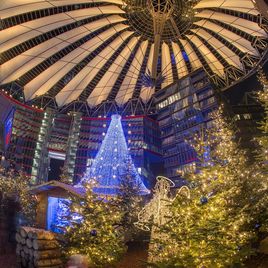Рождественский Потсдамер Платц © visitBerlin, Photo: Wolfgang Scholvien