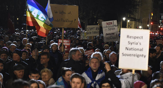 Немцы против войны в Сирии