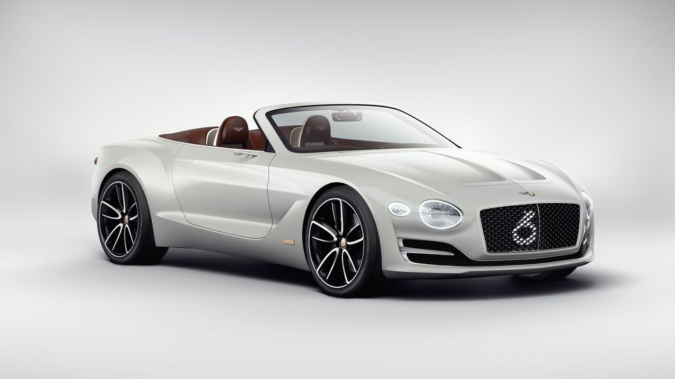 Экспериментальный спорткар Bentley EXP 12 Speed 6e c электрической силовой установкой