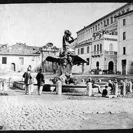 Конец XIX века, Пьяцца Барберини