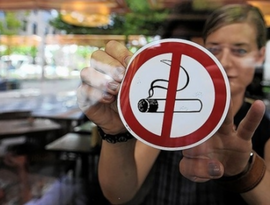 Чехия запрещает курение