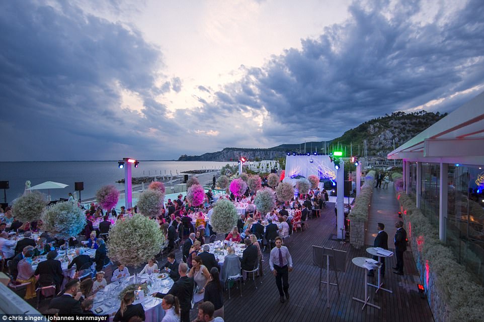 Торжественный ужин прошел Maxi’s Restaurant Portopiccolo