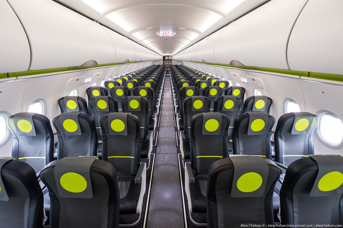 Салон A320neo