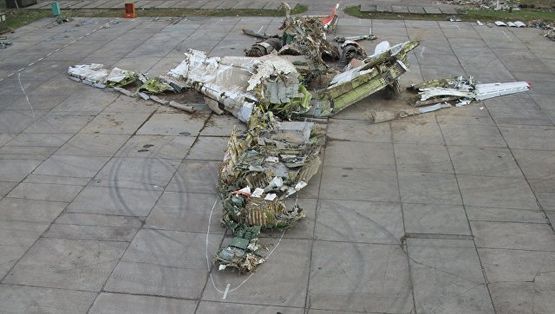 Самолет Качиньского был взорван