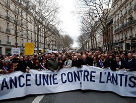 Париж против антисемитизма Париж против антисемитизма