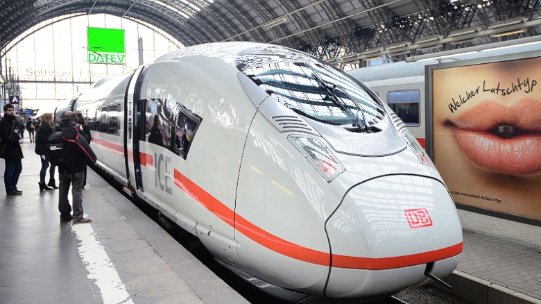Высокоскоростной Intercity-Express в Германии